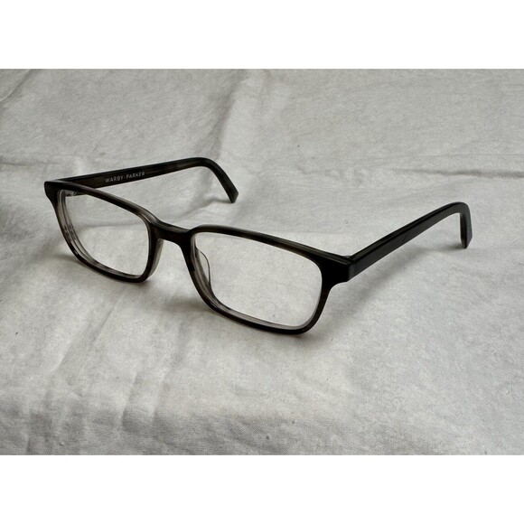 Warby Parker Eyeglasses WILKIE 150 Brown Gray Rectangular‎ 50-18-145 FRAMES ONLY - Picture 1 of 8